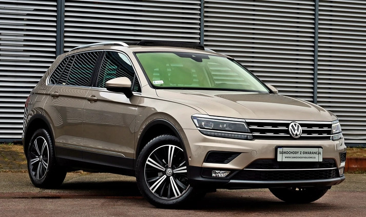 Volkswagen Tiguan cena 129900 przebieg: 54000, rok produkcji 2019 z Czarne małe 781